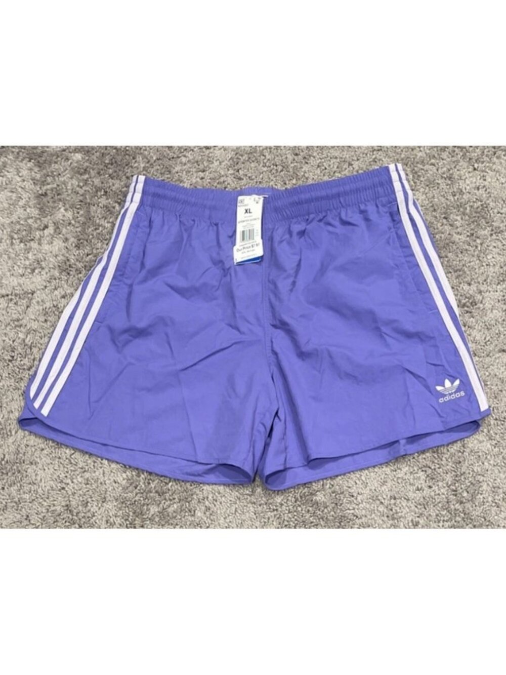 NWT Adidas Originals Adicolor Sprinter Shorts Purple Men’s Sz XL